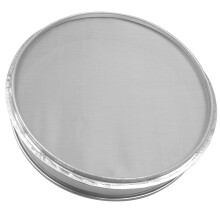 Metal Sieve Strainer Garden Sifter Silber 1 Für Küchengebrauch