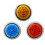 4 Ballenmarker Hoedclip Voor Golf 11