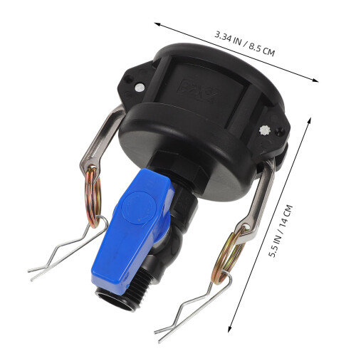 Kunststoff Gartenschlauch Ventil Schlauchadapter Pp Eisen 2
