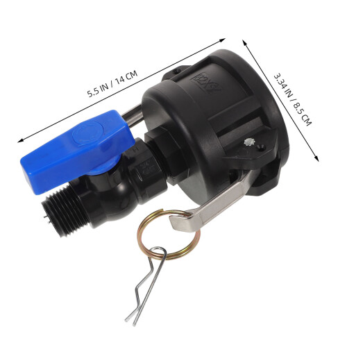 Kunststoff Gartenschlauch Ventil Schlauchadapter Pp Eisen 1