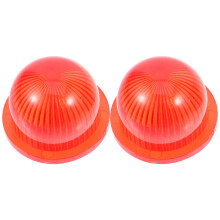 2Pièces Capuchon Plastique Rouge Pour Lampe De Performante