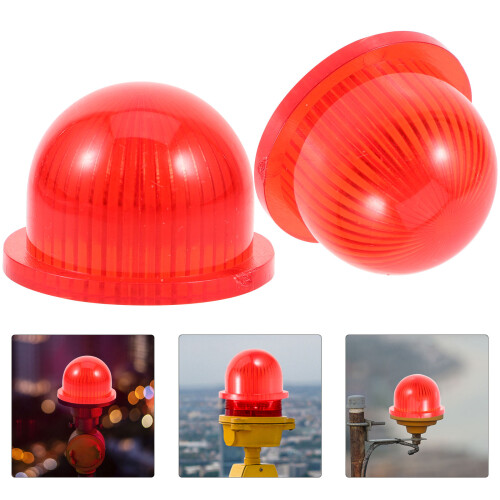 2Pièces Capuchon Plastique Rouge Pour Lampe De Performante 2