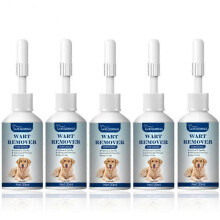 (5pcs)Dog Wart Remover 20ml/0.7oz Natural Painless Dog Warts Removal Treatment