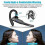 Trucker Wireless Bluetooth 5.1 Earpiece Headset Dual Mic Earbud Noise Cancelling 2