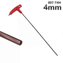 (4mm, 1pcs) Extra Long Type Hex Keys Set 3/4/5/6/8mm Allen Keys Hand Tool Hexagon Set T Handle Flat Wrench Repair Tools Keys For Repair Car