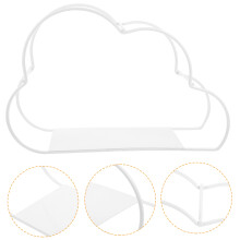 Cloud‐Förmiges Metall Draht Buchgestell Für Zuhause Büro Weiß