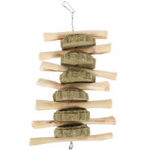Holz Hase Hundewelpen Kaustick