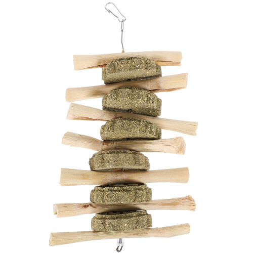 Holz Hase Hundewelpen Kaustick