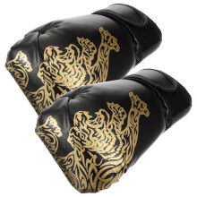 1 Paar Boxhandschuhe Für Sparring Rote Mit PU-Material