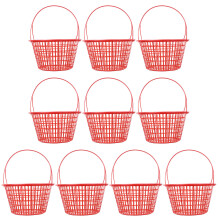 10Stk Kunststoff Mini Obstpflückkörbe Für Und Gemüse