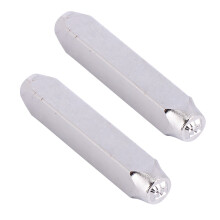 2 Selbststempel Aluminium Mit Verschnörkeltem Design