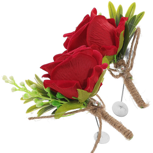 2Stück - -Korsagen Mit - -Boutonniere