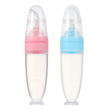 Pink Silicone Babyflaschenzufuhr 2 7,9x2