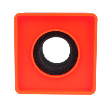 1Pack Mikrofon Logo Display Orange ABS