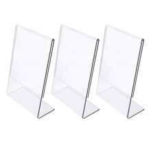 3 Stuks Bordhouder Transparant Voor Documenten En Menu’s