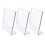 3 Stuks Bordhouder Transparant Voor Documenten En Menu’s 1
