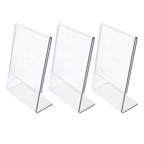 3 Stuks Bordhouder Transparant Voor Documenten En Menu’s