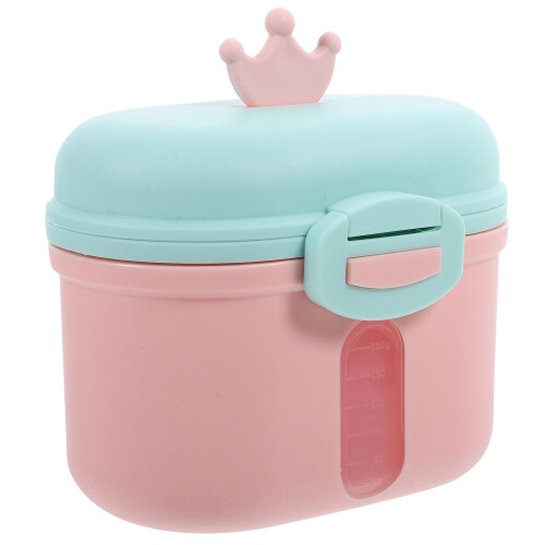 Boîte Lait Poudre Bébé Rose, Portable Réutilisable
