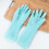 Washing Up Gloves Rubber Cleaning Hand Protective Golves Waterproof 4