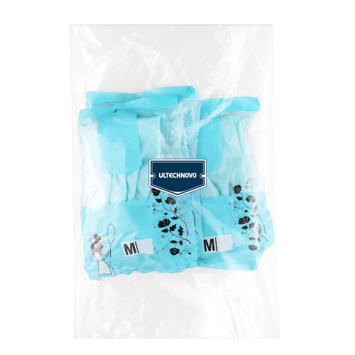 Washing Up Gloves Rubber Cleaning Hand Protective Golves Waterproof 2