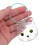 2 Kat Haar Herinnerings Sleutelhanger Met Pincet 4