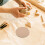 Beige Holz Wurfbrett Für 1 Satz 3