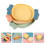 Snacktablett 3-teilig Sortierte Farben 11