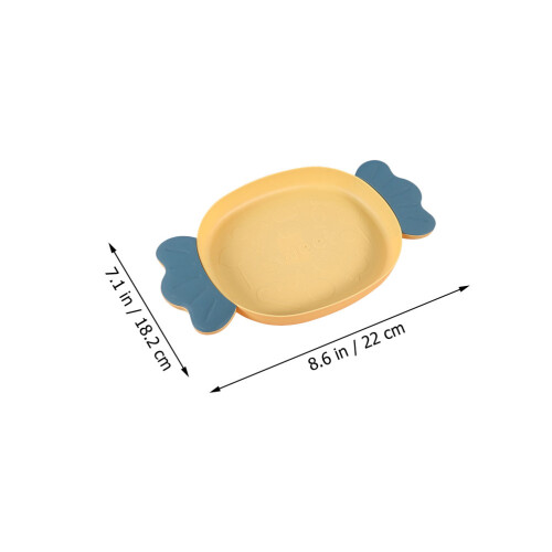 Snacktablett 3-teilig Sortierte Farben 1
