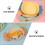 Snacktablett 3-teilig Sortierte Farben 7