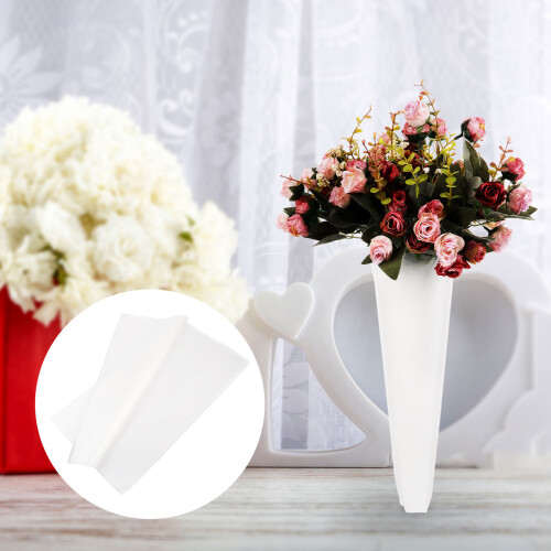 20 Bögen Geschenkpapier Opp Mit Blumenmotiv 1