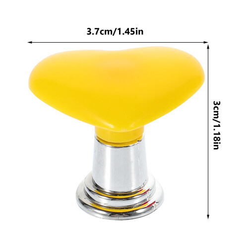 4 Herz Spülknöpfe, Griff Für , Maniküre Design 1
