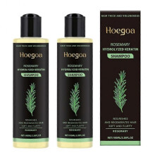 (2pcs)Rosemary Hydrolyzed Keratin Shampoo Moisturizing Dry Damaged Repair Frizzy Cleaning Strengthening Hair Scalp Roots