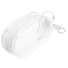 Transparenter Reisebeutel Mit Karabiner Für Haargummis,