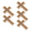 5 Teile Kreuzstich Holz Stickrahmen Set 3