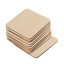 150 Stk. Holzscheiben 60 Mm Zum Bemalen Bastelkreise
