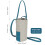 Wasserflaschen Tragetasche Multi Canvas 1 Set 10