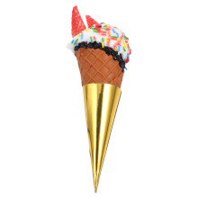 Künstlicher Eiswaffel Pvc Falsches Ausstellungsrequisite Modell