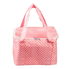 Aluminium Picknick Bento Lunchtasche Wärmeisoliert Pink