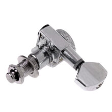 Sperreinrichtung, Stimmschraube, Kopf, Gitarrenstimmwerkzeug, Silber