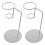 2Stk Eiscreme Metallhalter Hörnchenablage 4
