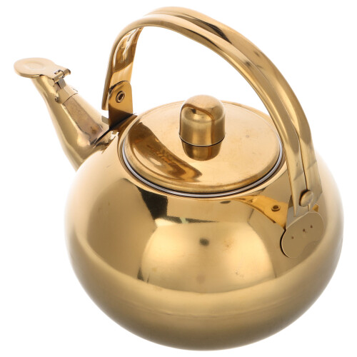 Kaffeekanne Mit Filter, Golden, , 1