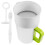 1 Set Essigfilter Joghurtbereiter Sojamilchfilter Saftfilter Teefilter 7