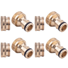 4 Sets Kupfer Anschlüsse Gartenschlauch Schnelladapter