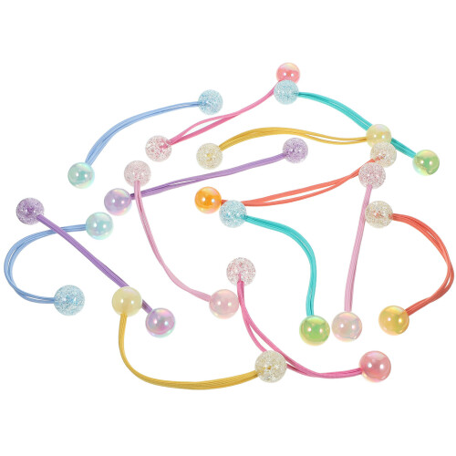 14 Bobbles Haargummi Gerade Für