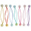 14 Bobbles Haargummi Gerade Für 8