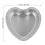 20Pièces Boîtes À Gâteau Aluminium Argent Couvercle Pour 2
