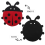 Cutlery Bag Ladybug Bestecktasche Rot 6
