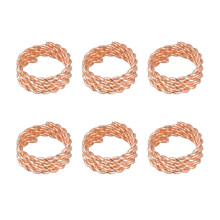 30 Teile Haarschmuck Ring Stirnband Metallanhänger