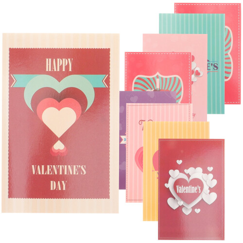 24 Teile Valentinstag Grußkarten Mit Muster