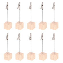 Raindrops 10 Sitzhalter Memo Clips Tischfotorahmen